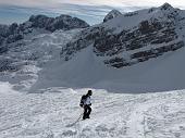 Salita invernale dalla Malga Polzone (1570 m.) al Passo del Pizzo di Petto (2200 m.) merc. 27 gennaio 2010 - FOTOGALLERY